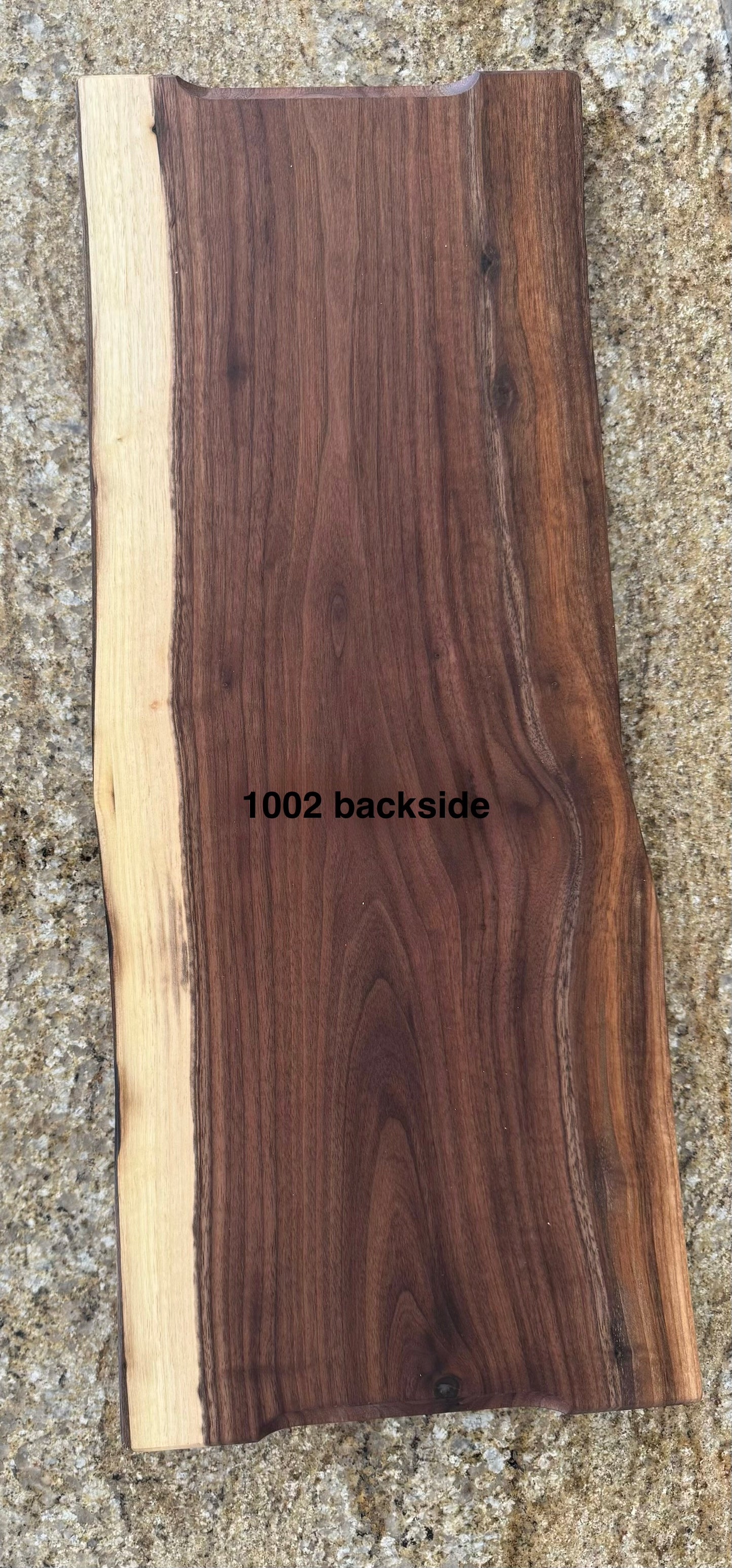 Live Edge Walnut Charcuterie Board #1002