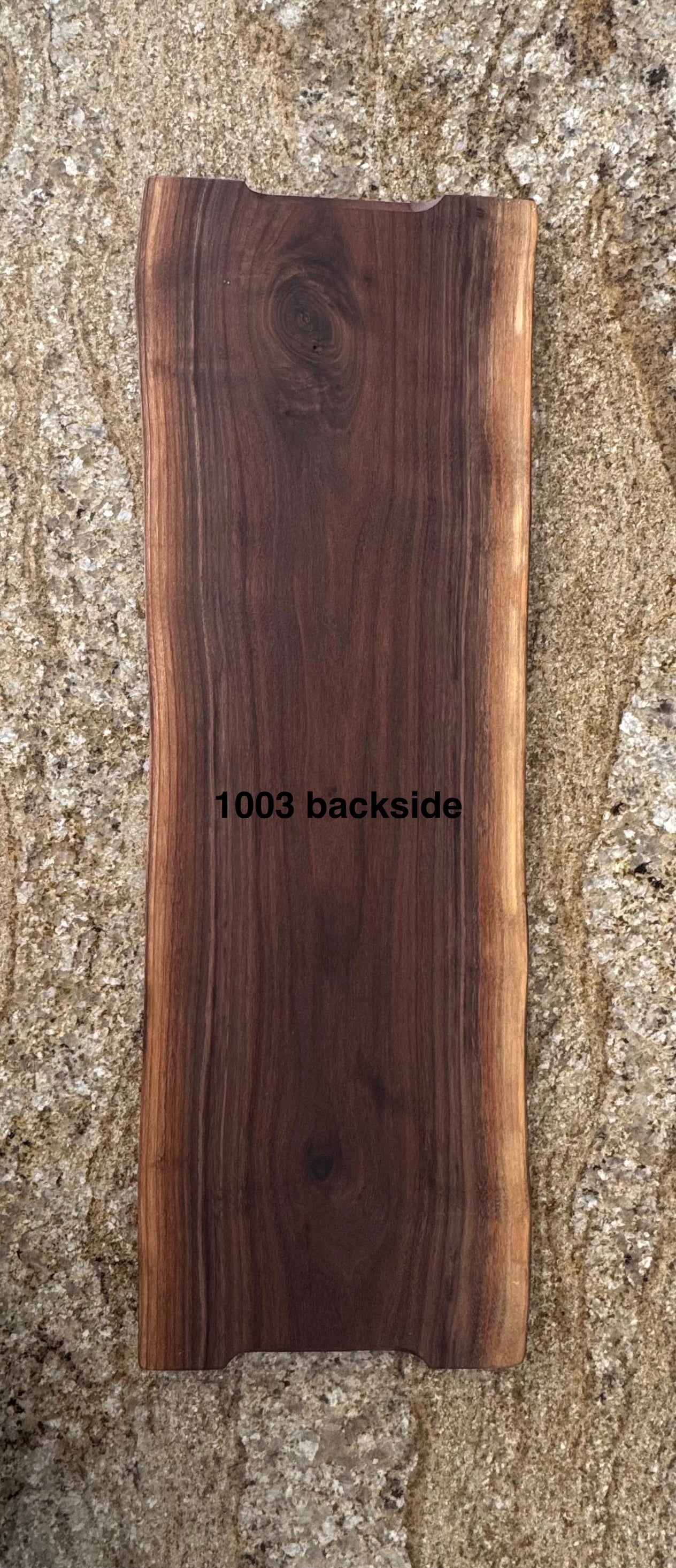Live Edge Walnut Charcuterie Board #1003