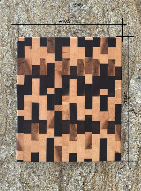 End Grain Cutting Board #2002