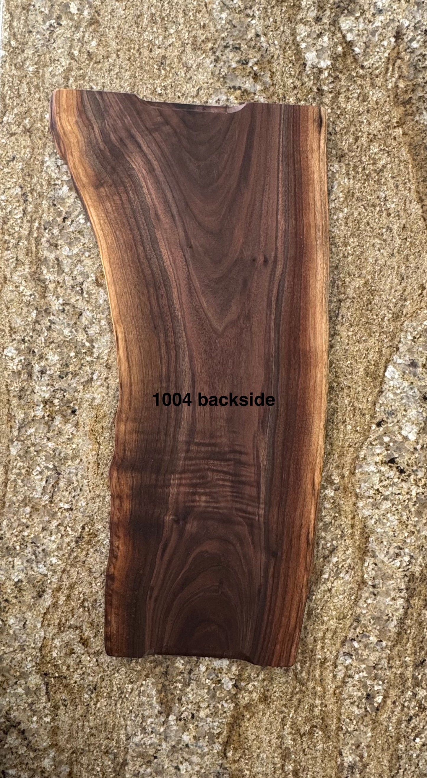 Live Edge Walnut Charcuterie Board #1004