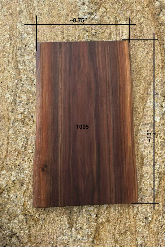 Live Edge Walnut Charcuterie Board #1005