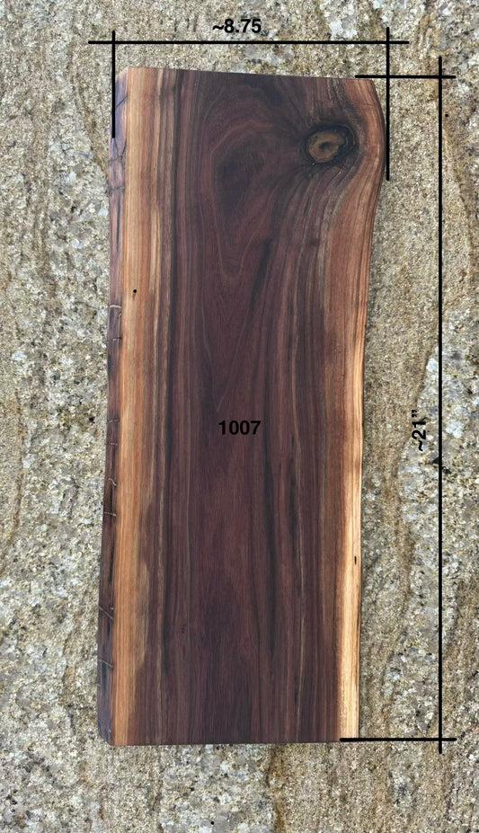 Live Edge Walnut Charcuterie Board #1007