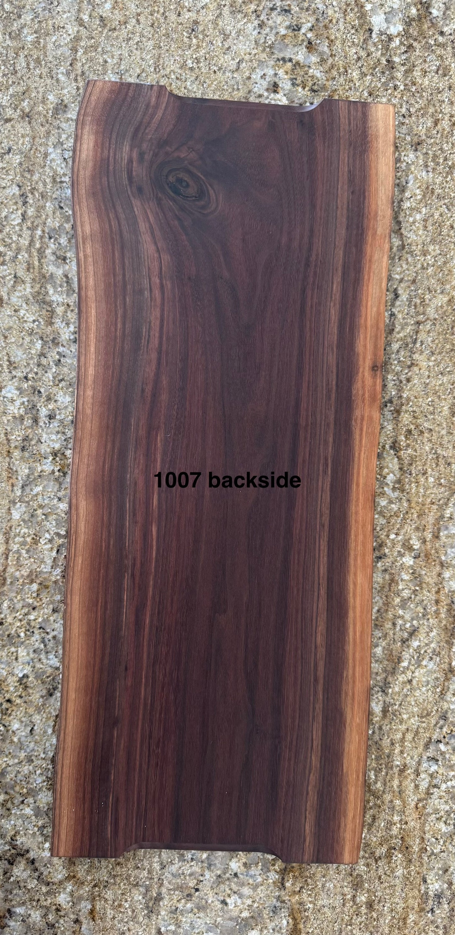 Live Edge Walnut Charcuterie Board #1007