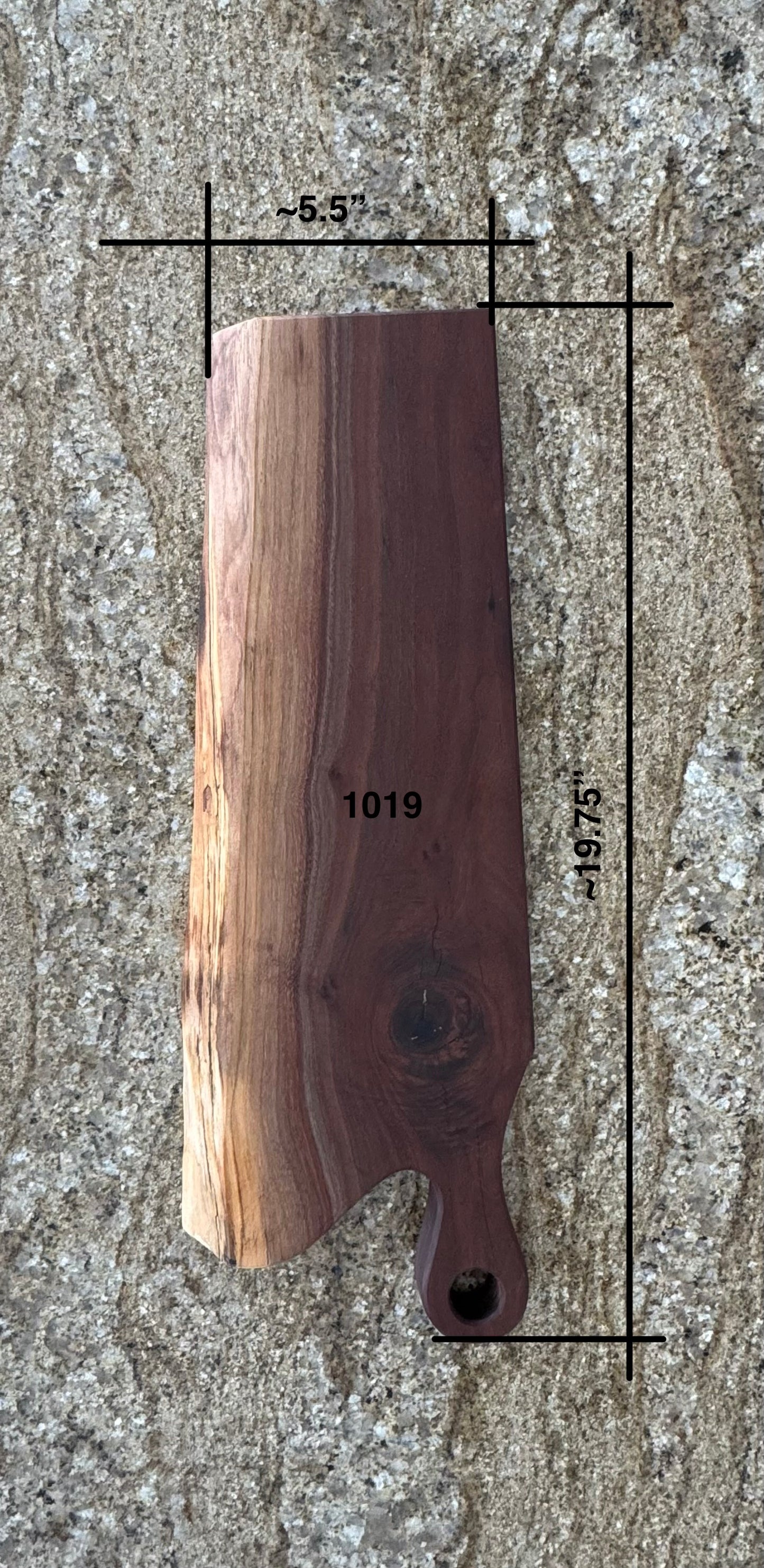 Live Edge Walnut Charcuterie Board #1019