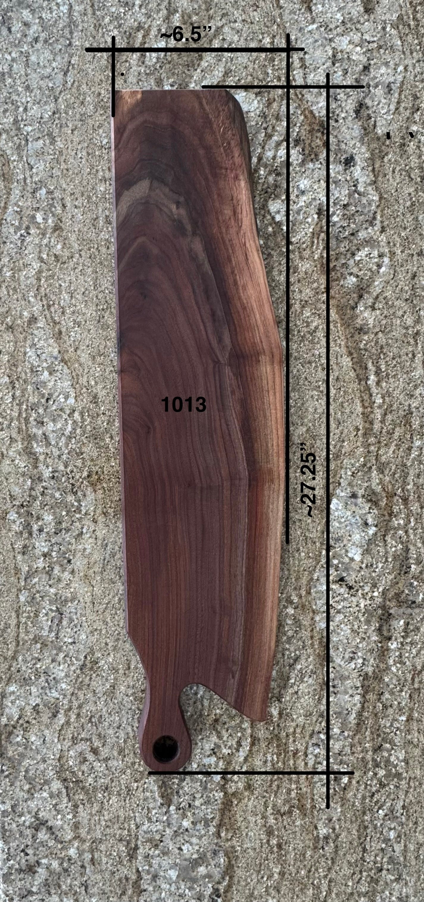 LIve Edge Charcuterie Board #1013