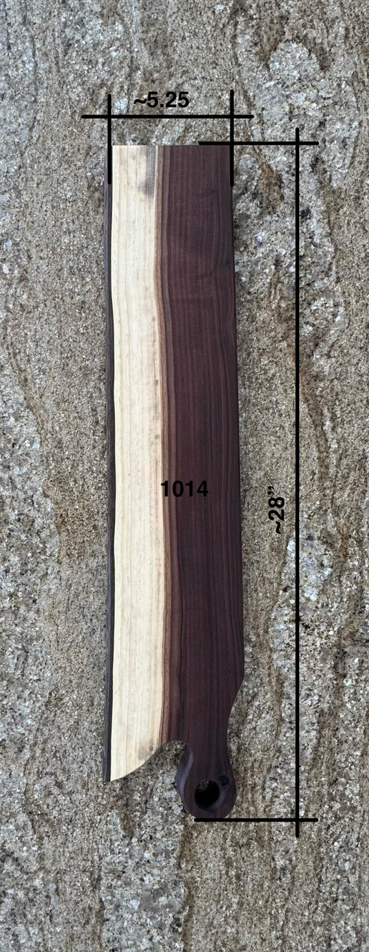 Live Edge Walnut Charcuterie Board #1014