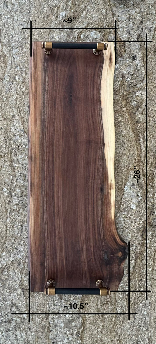 Live Edge Walnut Charcuterie Board #2003