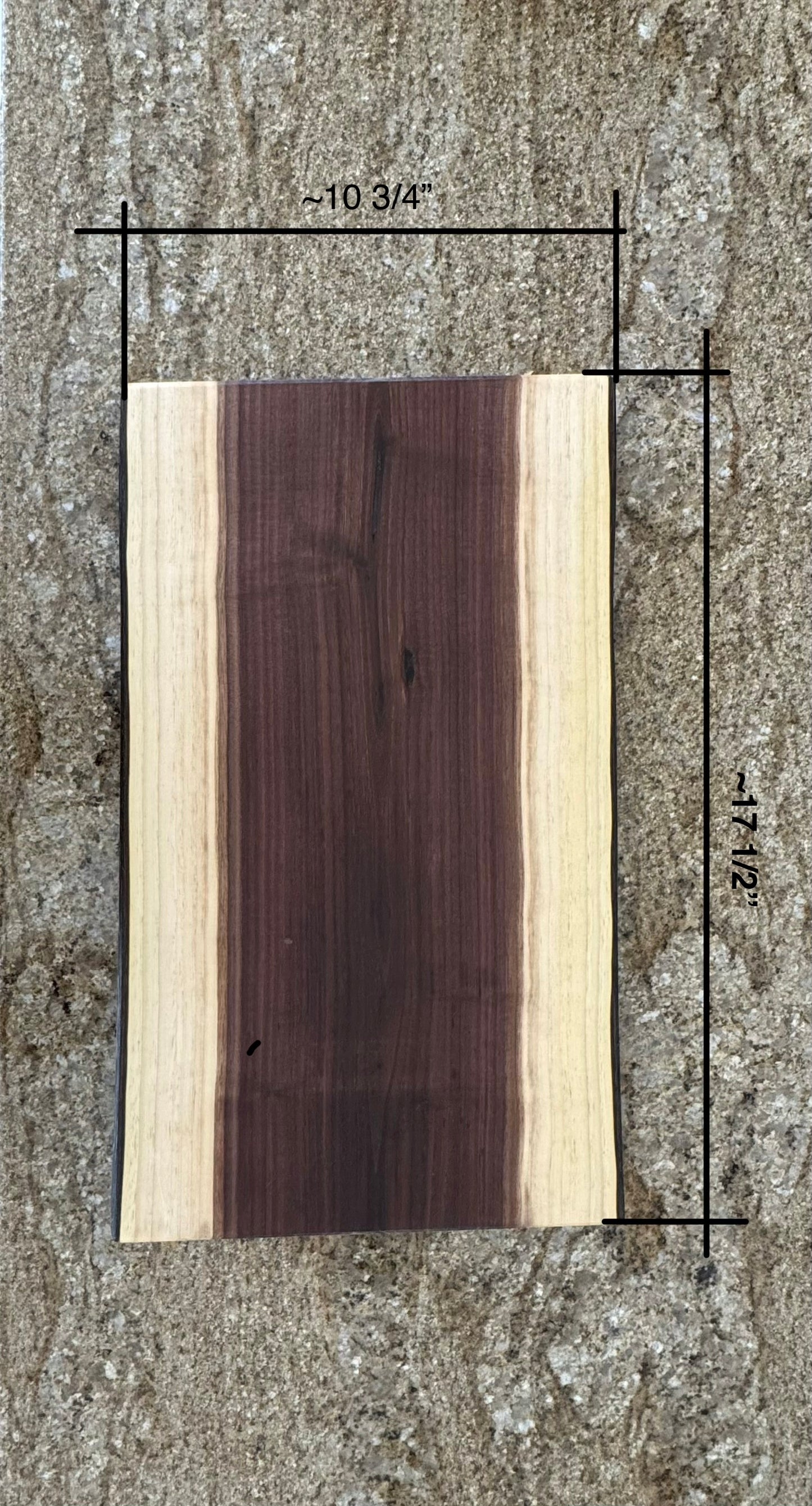 Walnut Live Edge Charcuterie Board #1020